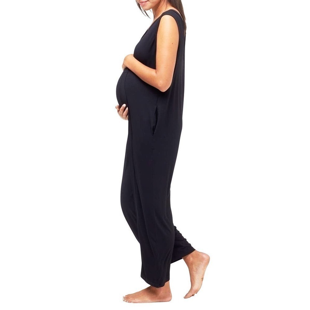 Nom Maternity Everyday Maternity/Nursing Jumpsuit Size Xl Nwot — image 3 of 8